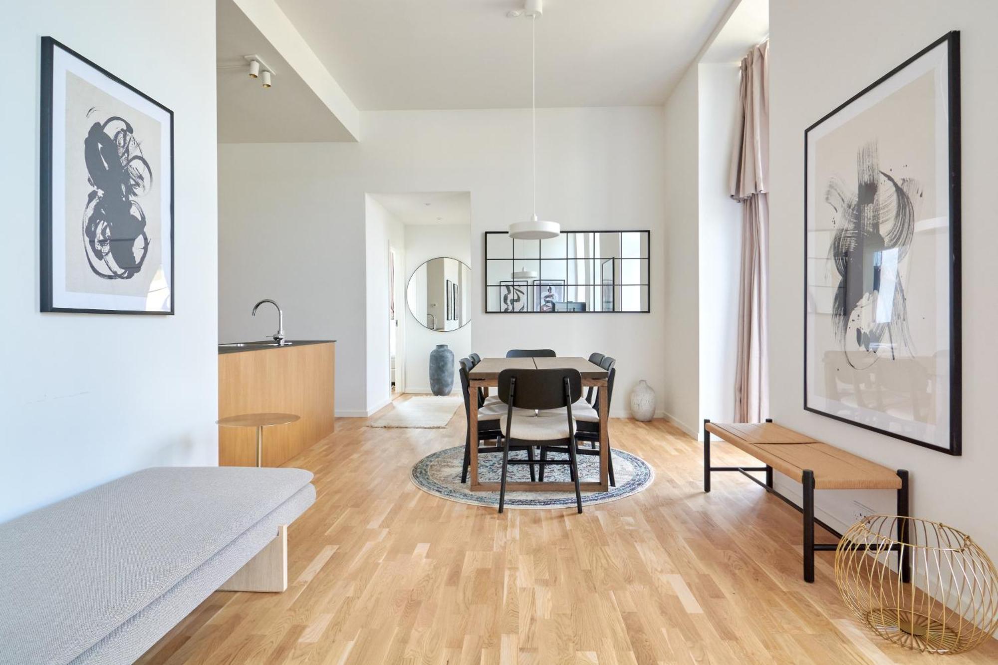 Cozy And Bright Apartments With Private Car Park Kopenhagen Zimmer foto